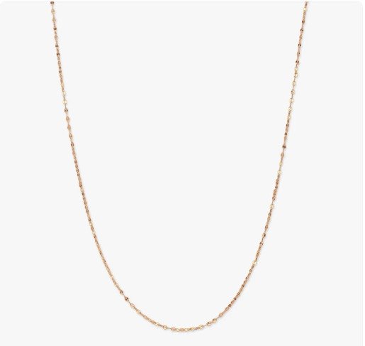 Subtle Brilliance Gold Chain